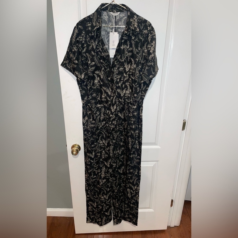 New! Thakoon Botanical Printed Cotton & Silk Utility Jumpsuit Size XL NWT! ✨ - Picture 6 of 14